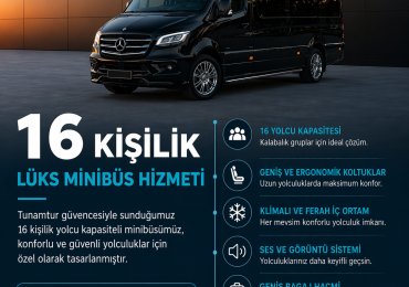 16 KİŞİLİK ULAŞIM HİZMETLERİ
